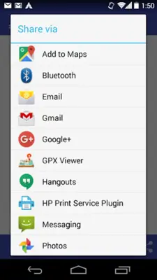 GPXLogger android App screenshot 0